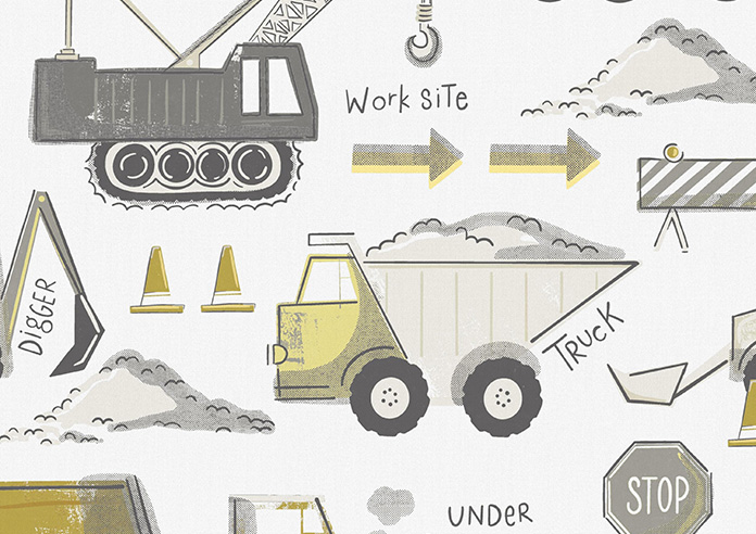 Tinker Town, Industrial - Made to Measure Curtains - Image 9